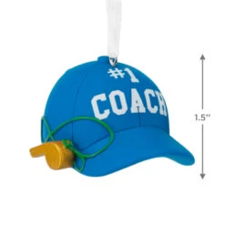 #1 Coach Hat Hallmark Ornament -Hallmark Gift Shop 1 Coach Hat Christmas Ornament 1HGO3653 04