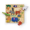 Crocodile Creek 123 Zoo 10-Piece Wood Puzzle For Kids -Hallmark Gift Shop 123 Zoo 10Piece Wood Puzzle for Kids 31001 01