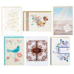 Hallmark Assorted Cards For All Occasions In Floral Organizer Box, Box Of 24 -Hallmark Gift Shop 24 Cards for AllOccasions in Floral Organizer Box 5EDX3457 06