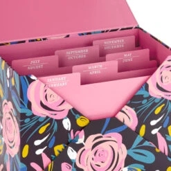 Hallmark Assorted Cards For All Occasions In Floral Organizer Box, Box Of 24 -Hallmark Gift Shop 24 Cards for AllOccasions in Floral Organizer Box 5EDX3457 08