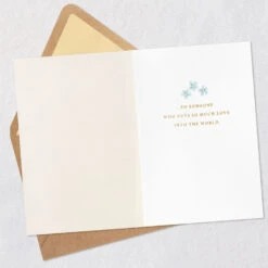 Hallmark You Put Love In The World Mother's Day Card -Hallmark Gift Shop 3D Flower Boxes Handmade Mothers Day Card 1059MSI7004 03