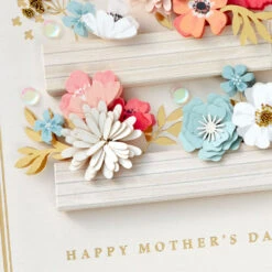Hallmark You Put Love In The World Mother's Day Card -Hallmark Gift Shop 3D Flower Boxes Handmade Mothers Day Card 1059MSI7004 04