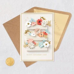 Hallmark You Put Love In The World Mother's Day Card -Hallmark Gift Shop 3D Flower Boxes Handmade Mothers Day Card 1059MSI7004 05