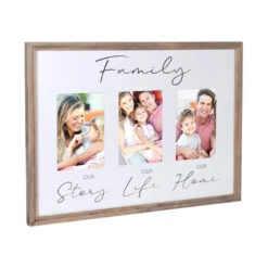 Malden 4x6 Family Collage Wood Picture Frame, 17.75x13.5 -Hallmark Gift Shop 4x6 Family Collage Wood Picture Frame 3600346 02