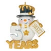 Hallmark 50 Sweet Years Special Edition Ornament -Hallmark Gift Shop 50 Sweet Years Snowman Keepsake Ornament 1799QGO2509 01