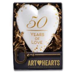 50 Years Of Love Art Heart Sculpture, 4" -Hallmark Gift Shop 50 Years of Love Art Heart Sculpture 4 root 1003480107 1003480107 1470 4.jpg Source Image