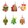 Mini Dr. Seuss's How The Grinch Stole Christmas!™ Shatterproof Hallmark Ornaments, Set Of 6 -Hallmark Gift Shop 6 Miniature Grinch Christmas Ornaments 3HCM4763 01