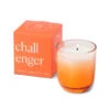 Paddywax Enneagram Challenger Incense And Smoke Jar Candle, 6 Oz. -Hallmark Gift Shop 8 Challenger Orange Ombre Glass Jar Candle EN0608 01