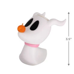 Disney Tim Burton's The Nightmare Before Christmas Zero Hallmark String Light Covers, Set Of 8 -Hallmark Gift Shop 8 Zero the Dog Christmas String Light Covers 3HCM4755 04