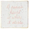 Hallmark A Nana's Heart Ceramic Tile Quote Sign, 6x6 -Hallmark Gift Shop A Nanas Heart Ceramic Quote Sign 1SNN1056 01