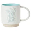 Hallmark A Teacher's Heart Mug, 16 Oz. -Hallmark Gift Shop A Teachers Heart Ceramic Mug 1MUG3555 01