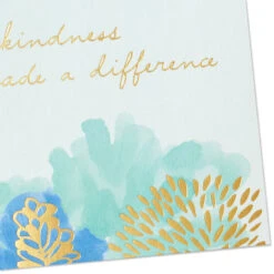 Hallmark Abstract Flowers On Blue Boxed Blank Thank-You Notes, Pack Of 10 -Hallmark Gift Shop Abstract Flowers on Blue Boxed Thank You Note Cards 3THK2140 03