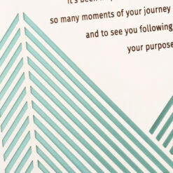 Hallmark Celebrating Your Journey Birthday Card For Nephew -Hallmark Gift Shop Abstract Mountains and Sun Nephew Birthday Card 699MAN4538 06