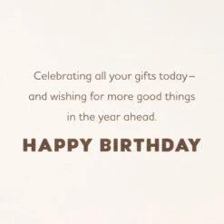 Hallmark You Bring Good Energy Birthday Card For Son -Hallmark Gift Shop Abstract Orange Half Moons and Leaves Son Birthday Card 799MAN4512 03