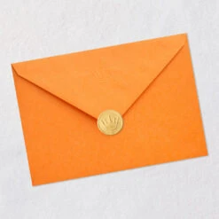 Hallmark You Bring Good Energy Birthday Card For Son -Hallmark Gift Shop Abstract Orange Half Moons and Leaves Son Birthday Card 799MAN4512 09