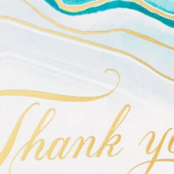 Hallmark Abstract Waves Boxed Blank Sympathy Thank-You Notes, Pack Of 20 -Hallmark Gift Shop Abstract Waves Boxed Blank Sympathy ThankYou Notes 5STZ1101 04