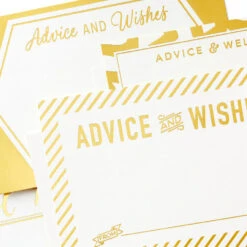 Hallmark Advice And Well Wishes Flat Note Cards, Pack Of 24 -Hallmark Gift Shop Advice and Well Wishes Blank Note Cards 3NOT1136 03