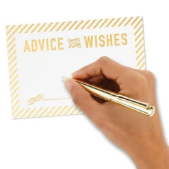 Hallmark Advice And Well Wishes Flat Note Cards, Pack Of 24 -Hallmark Gift Shop Advice and Well Wishes Blank Note Cards 3NOT1136 04