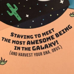 Hallmark Aliens Here For The Cake Musical Pop-Up Birthday Card For Kids -Hallmark Gift Shop Alien Party Musical PopUp Birthday Card for Kids 799TNG1608 03