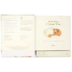 Hallmark All The Places I Love You Recordable Storybook With Music -Hallmark Gift Shop All The Places I Love You Recordable Storybook With Music 1KOB1232 03