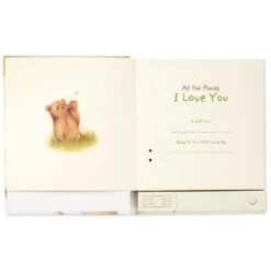 Hallmark All The Places I Love You Recordable Storybook With Music -Hallmark Gift Shop All The Places I Love You Recordable Storybook With Music 1KOB1232 04