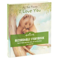 Hallmark All The Places I Love You Recordable Storybook With Music -Hallmark Gift Shop All The Places I Love You Recordable Storybook With Music 1KOB1232 06