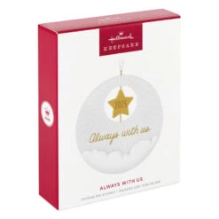 Hallmark Always With Us 2025 Ornament 14 Hallmark Always With Us 2025 Ornament -Hallmark Gift Shop Always With Us Star in Clouds Keepsake Ornament 5QHX3265 08