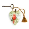 Demdaco Always And Forever Cardinal Art Heart With Key Stand -Hallmark Gift Shop Always and Forever Cardinal Art Heart Sculpture 2020210610 01