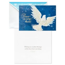 Hallmark Angel And Dove Bulk Boxed Christmas Cards, Pack Of 40 -Hallmark Gift Shop Angel and Dove Bulk Boxed Christmas Cards 1BXX1023 04