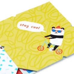 Hallmark Animal Fun Fold-a-Note Assorted Mini Notes With Stickers Book -Hallmark Gift Shop Animal Fun FoldaNote Assorted Mini Notes With Stickers Book 3SOM1338 05