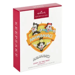 Hallmark Animaniacs™ Zany To The Max! Ornament -Hallmark Gift Shop Animaniacs Logo Keepsake Ornament 1899QXI6057 04