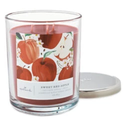 Hallmark Sweet Red Apple 3-Wick Jar Candle, 16 Oz. -Hallmark Gift Shop Apple Grove 3Wick Jar Candle 1BGC1080 03