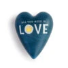 Demdaco All You Need Is Love Art Heart Keeper For Pet -Hallmark Gift Shop Art Heart Resin and Metal Trinket Dish for Pet 1003480382 01