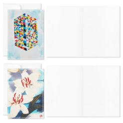 Hallmark ArtLifting Nature And Abstracts Blank Note Cards Assortment, Box Of 24 -Hallmark Gift Shop ArtLifting Nature Art Assorted Boxed Blank Cards 3SOM1334 04