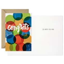 Hallmark Assorted Bold And Bright Graduation Cards, Box Of 12 -Hallmark Gift Shop Assorted Bold and Bright Graduation Cards Bulk Pack 5GEY2001 03