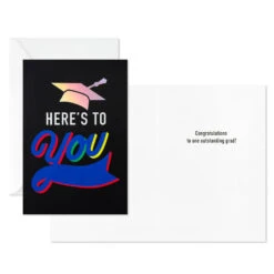 Hallmark Assorted Bold And Iridescent Graduation Cards, Box Of 36 -Hallmark Gift Shop Assorted Bold and Iridescent Graduation Cards Bulk Pack 5GEY2011 04