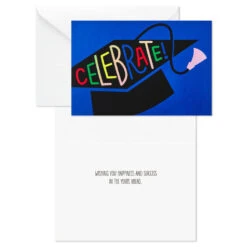 Hallmark Assorted Bold And Iridescent Graduation Cards, Box Of 36 -Hallmark Gift Shop Assorted Bold and Iridescent Graduation Cards Bulk Pack 5GEY2011 08