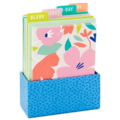 Hallmark Assorted Note Cards In Vertical Caddy, Set Of 24