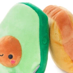 Hallmark Better Together Avocado And Toast Magnetic Plush, 5" -Hallmark Gift Shop Avocado and Toast Magnetic Plush 1KID2091 05