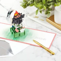 Hallmark Just For You BBQ Grill 3D Pop-Up Birthday Card -Hallmark Gift Shop BBQ Grill 3D PopUp Birthday Card 1299LAD2898 08