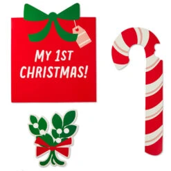 Hallmark Baby's First Holidays Pics 'n' Props Kit -Hallmark Gift Shop Babys 1st Holidays Photo Prop Frame Kit 1BBY4822 04