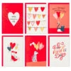Hallmark Balloons And Pets Assorted Valentine's Day Cards, Pack Of 36 -Hallmark Gift Shop Balloons and Pets Assorted Valentines Day Cards 5ETV1018 01