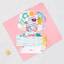 Hallmark Balloons And Presents 3D Pop-Up Birthday Card -Hallmark Gift Shop Balloons and Presents 3D PopUp Birthday Card 799WDR1101 05