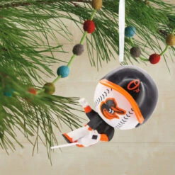 Hallmark MLB Baltimore Orioles™ Bobblehead Ornament -Hallmark Gift Shop Baltimore Orioles Bobblehead Christmas Ornament 1OSL2436 02