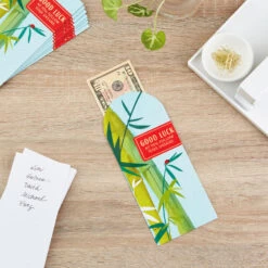 Hallmark Good Luck Lai See Envelopes, Pack Of 8 -Hallmark Gift Shop Bamboo and Ladybug Lai See Good Luck Envelopes 699SAY1014 05