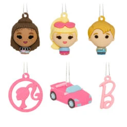 Mini Barbie™ Shatterproof Hallmark Ornaments, Set Of 6