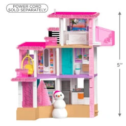 Hallmark Barbie™ Merriest Dreamhouse™ Musical Ornament With Light -Hallmark Gift Shop Barbie Dream House Keepsake Ornament 5QXI8922 04
