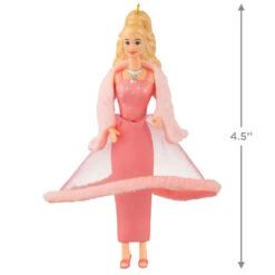 Hallmark Barbie™ Pink & Pretty Ornament -Hallmark Gift Shop Barbie Pink Outfit Keepsake Ornament 5QXI8892 04