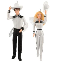 Hallmark Barbie™ And Ken™ Western Stars Ornaments, Set Of 2