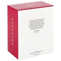 Hallmark Barbie™ Pink Collection™ 2023 Porcelain And Fabric Ornament -Hallmark Gift Shop Barbie in Hot Pink Dress Keepsake Ornament 4999QXI7007 05